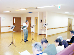 オカリナ演奏